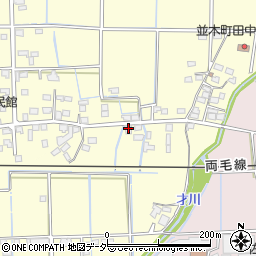 栃木県佐野市免鳥町345周辺の地図