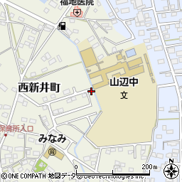 栃木県足利市西新井町3216周辺の地図
