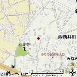 栃木県足利市西新井町3384周辺の地図