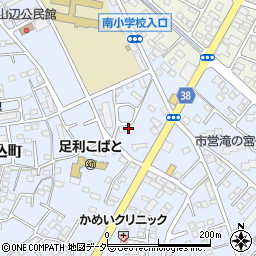 栃木県足利市堀込町2793-22周辺の地図