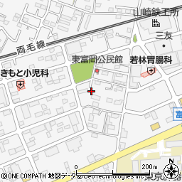 栃木県佐野市富岡町1627周辺の地図