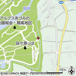 長野県安曇野市穂高柏原3661周辺の地図