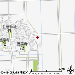 石川県加賀市庄町ヲ周辺の地図