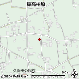 長野県安曇野市穂高柏原2933周辺の地図