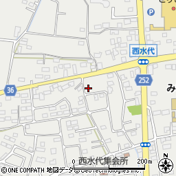 栃木県栃木市大平町西水代3604周辺の地図