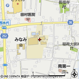 栃木県栃木市大平町西水代1732周辺の地図