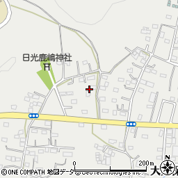 栃木県足利市大久保町1302周辺の地図