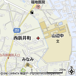 栃木県足利市西新井町3216-6周辺の地図