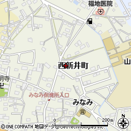 栃木県足利市西新井町3242周辺の地図