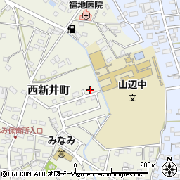 栃木県足利市西新井町3216-7周辺の地図