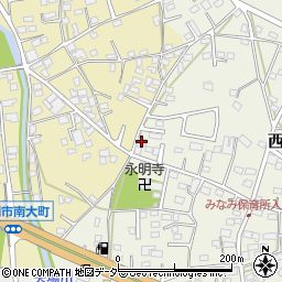 栃木県足利市西新井町3398周辺の地図