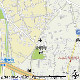 栃木県足利市西新井町3398周辺の地図