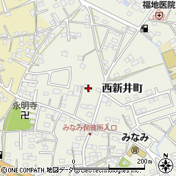 栃木県足利市西新井町3407-2周辺の地図