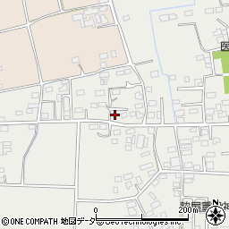 群馬県太田市新田小金井町813-3周辺の地図