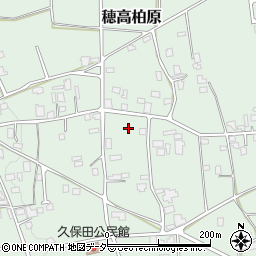 長野県安曇野市穂高柏原2948周辺の地図