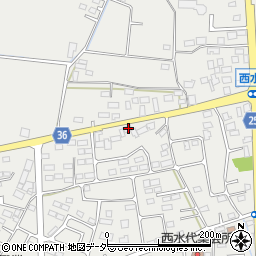 栃木県栃木市大平町西水代2456周辺の地図