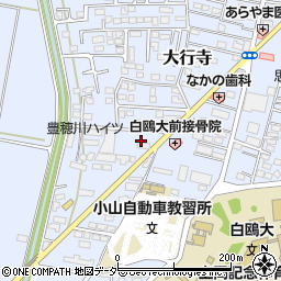 栃木県小山市大行寺995-4周辺の地図