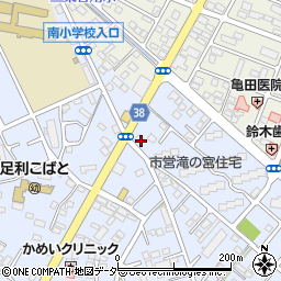 栃木県足利市堀込町2634-9周辺の地図