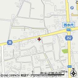 栃木県栃木市大平町西水代2458周辺の地図