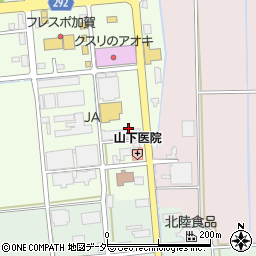 石川県加賀市作見町（ホ）周辺の地図