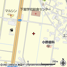 茨城県筑西市岡芹周辺の地図