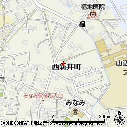 栃木県足利市西新井町3202周辺の地図