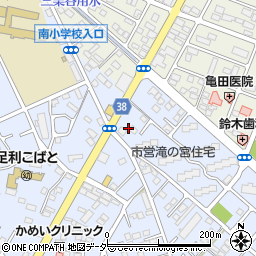 栃木県足利市堀込町2634周辺の地図
