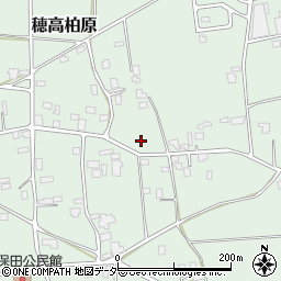 長野県安曇野市穂高柏原2905周辺の地図