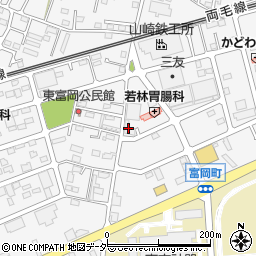 栃木県佐野市富岡町1658周辺の地図