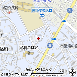 栃木県足利市堀込町2793-17周辺の地図