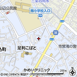 栃木県足利市堀込町2793-18周辺の地図