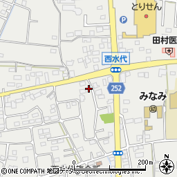 栃木県栃木市大平町西水代2380周辺の地図
