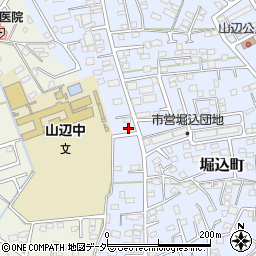 栃木県足利市堀込町3063-9周辺の地図