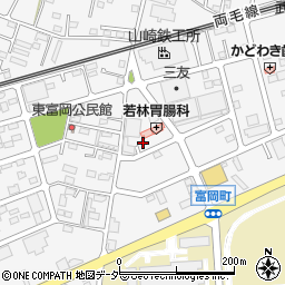 栃木県佐野市富岡町1656周辺の地図