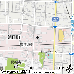 ＴＯＡシブル・北関東営業所周辺の地図