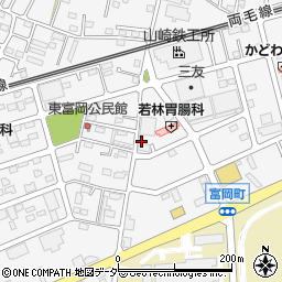 栃木県佐野市富岡町1657周辺の地図