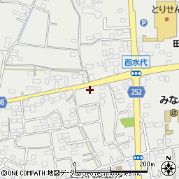 栃木県栃木市大平町西水代2377周辺の地図