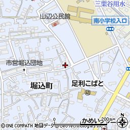 栃木県足利市堀込町2942-9周辺の地図