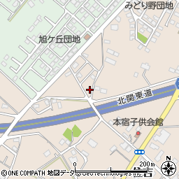 茨城県笠間市住吉1345周辺の地図