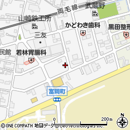 栃木県佐野市富岡町1693周辺の地図