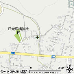 栃木県足利市大久保町1303周辺の地図