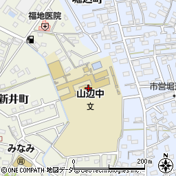 栃木県足利市西新井町3157周辺の地図