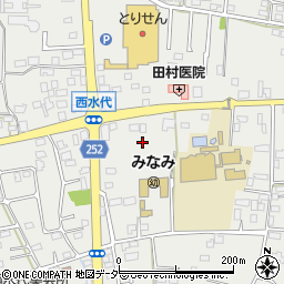 栃木県栃木市大平町西水代1758周辺の地図