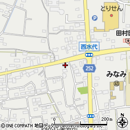 栃木県栃木市大平町西水代2381周辺の地図