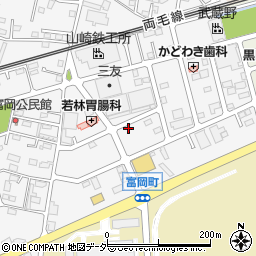 栃木県佐野市富岡町1697周辺の地図