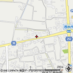 栃木県栃木市大平町西水代2386周辺の地図