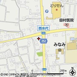 栃木県栃木市大平町西水代1966周辺の地図