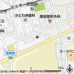栃木県佐野市富岡町1720周辺の地図