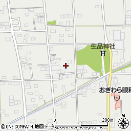 群馬県太田市新田市野井町1886周辺の地図
