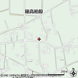 長野県安曇野市穂高柏原2936周辺の地図